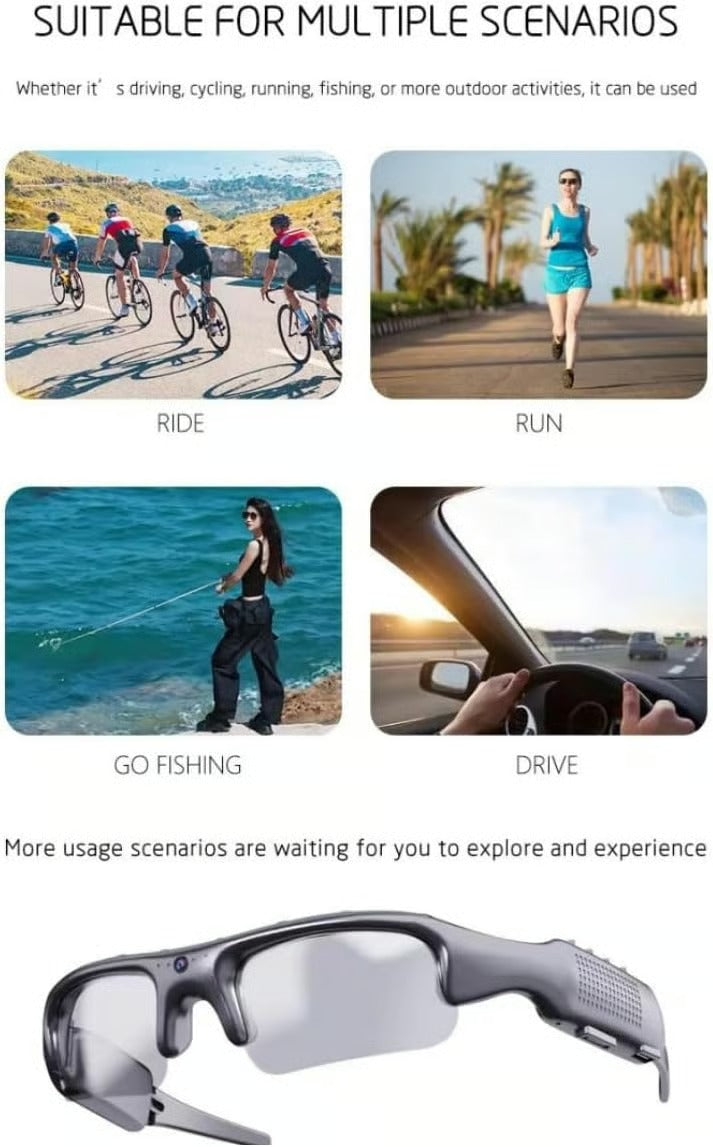 SpyView™ – Smart Recording Sunglasses