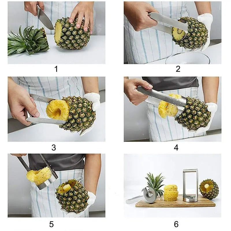 EvoSlicer™ - Stainless Steel Pineapple Slicer