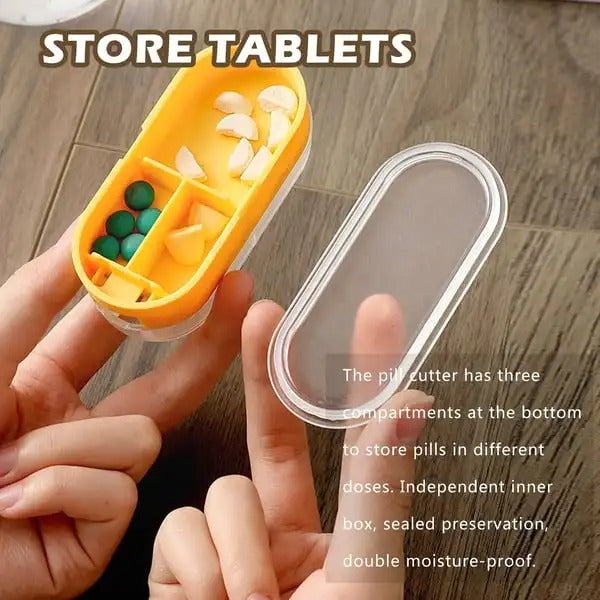 MediBox™ - Pill Cutter Pill Box