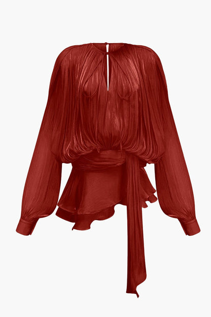 Aurora Satin Glow Dress with Shorts