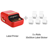 Red + 5 Label Rolls