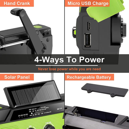 TrailRadio™ - Emergency Solar Powered Radio 2.0