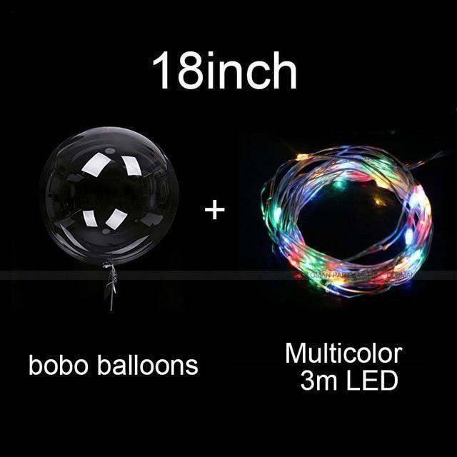 Glow™ - Reusable LED balloons to light up your parties (X10)