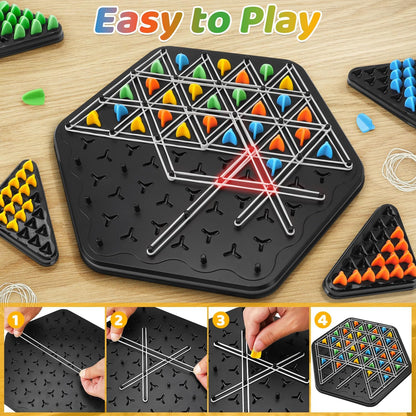 KnotLogic™ - Chain Triangle Chess Set