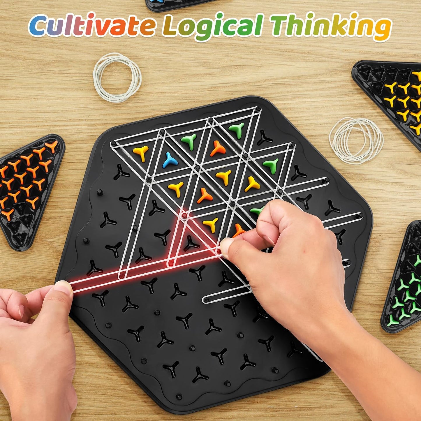 KnotLogic™ - Chain Triangle Chess Set