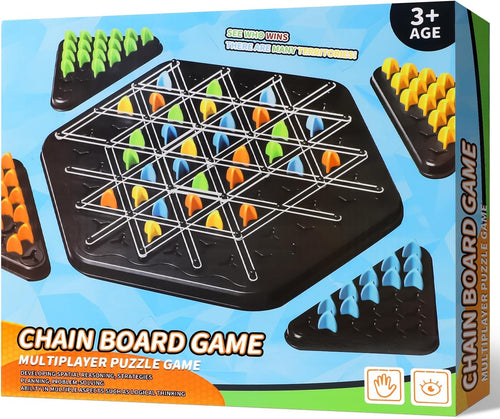 KnotLogic™ - Chain Triangle Chess Set