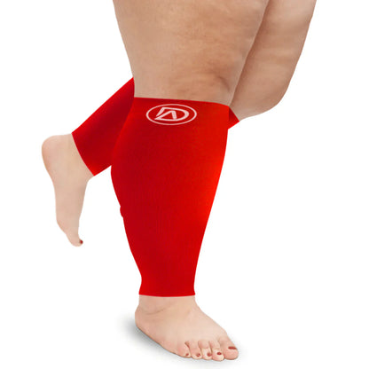 Widex™  Calf Compression Sleeves 20-30 mmHg Plus Size (1 Pair)